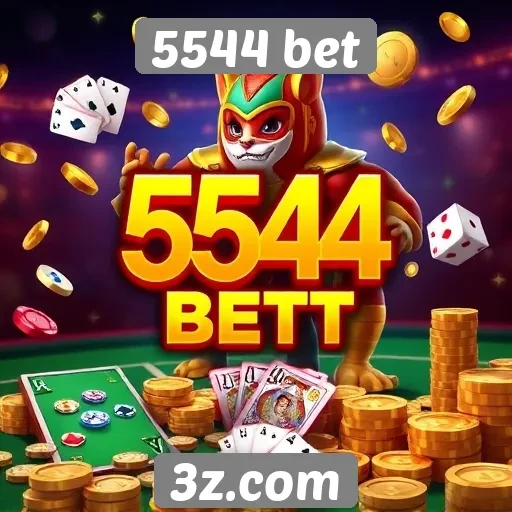 5544 bet oferece diversidade em jogos online