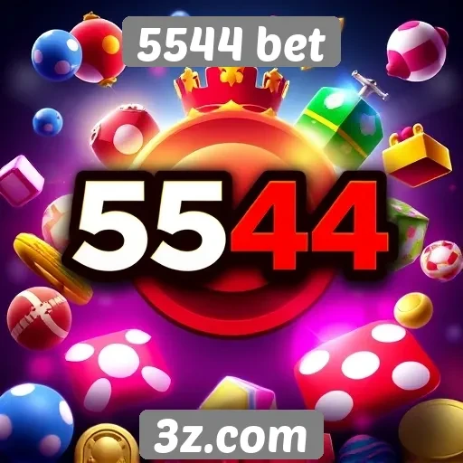 Diversidade de jogos disponíveis no 5544 bet