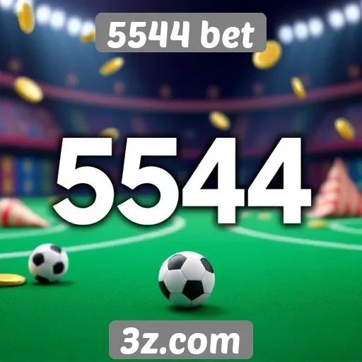 Variedade de jogos disponíveis no 5544 bet